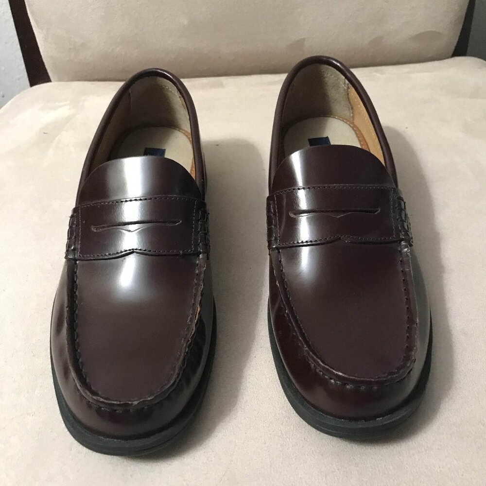 Lands End Leather Penny Loafer